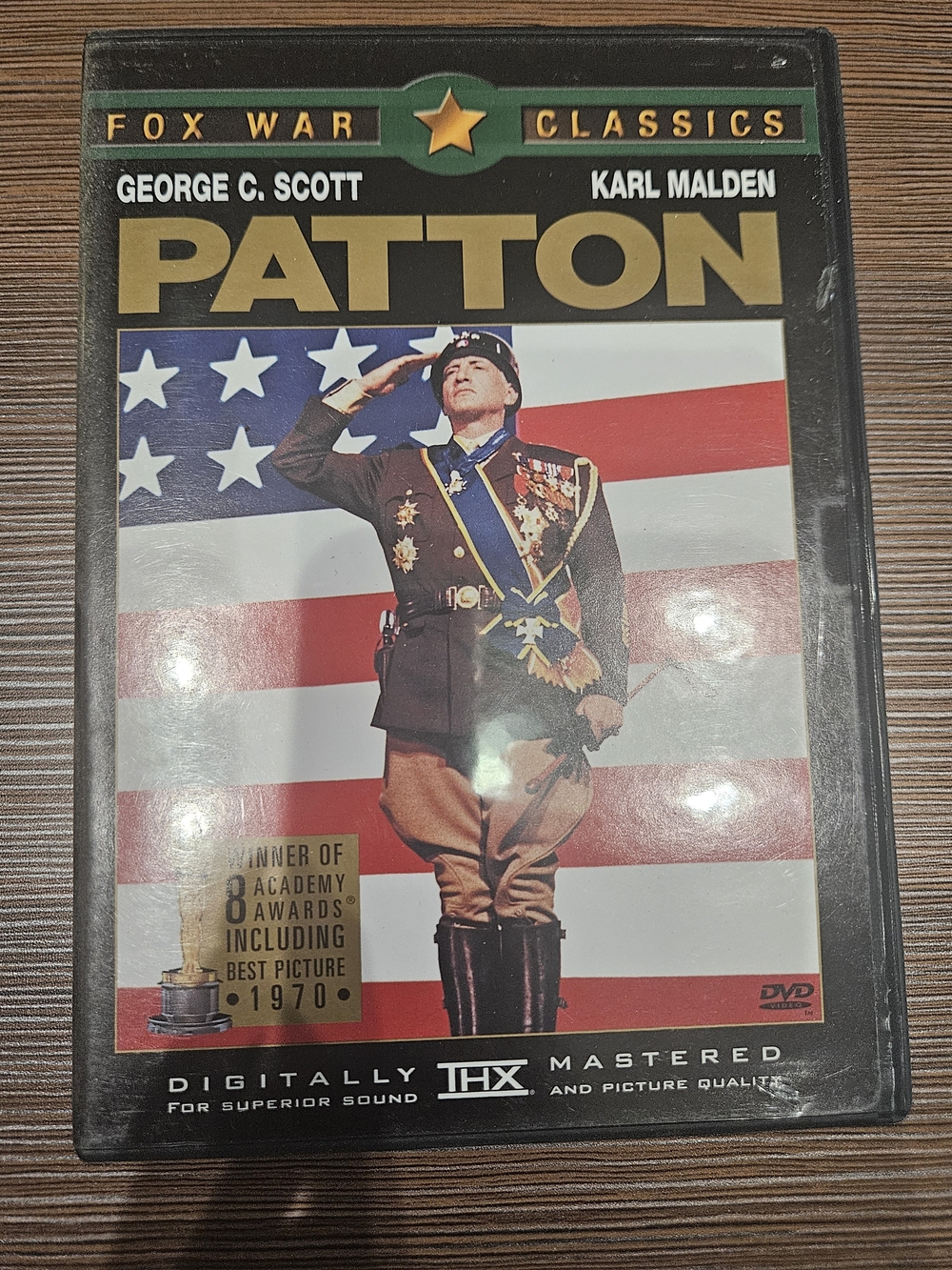 Patton DVD – George C. Scott, Karl Malden